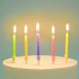 Lilin Ulang Tahun Metalik Birthday Candle Party 10 Pcs — 7