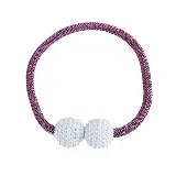 Pengait Cantolan Tali Pengikat Gorden Cantik Kain Magnet Mutiara 1 Pc — 6