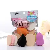 Spons Makeup Puff Bedak Wajah Beauty Blender Sponge Set 6 In 1 — 1