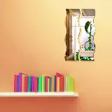 Stiker Dinding Acrylic Cermin Kaca Tempel Dekorasi Ruangan — 10