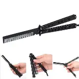 Sisir Besi Lipat Butterfly Balisong Training Trick Benchmade — 1