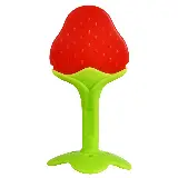 Teether Gigitan Silikon Model Buah untuk Bayi BPA Free — 3
