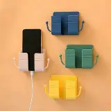 Holder Tempel Dinding HP Remote dengan Gantungan Kait — 1