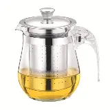 Teapot Teko Kaca Tahan Panas Dengan Saringan Teh Stainless 350ml — 1