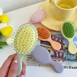 Sisir Anak Kecil Bulat Mini Hair Brush Praktis Dan Nyaman Bagi Sikecil — 7