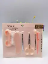 Alat Meni Pedi Pembersih Kuku Satu Set Pinset Kikir Sikat Kuku — 6