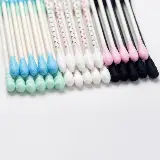 Cotton Bud Swabs isi 100 Natural Bambu Tanpa Pemutih — 7