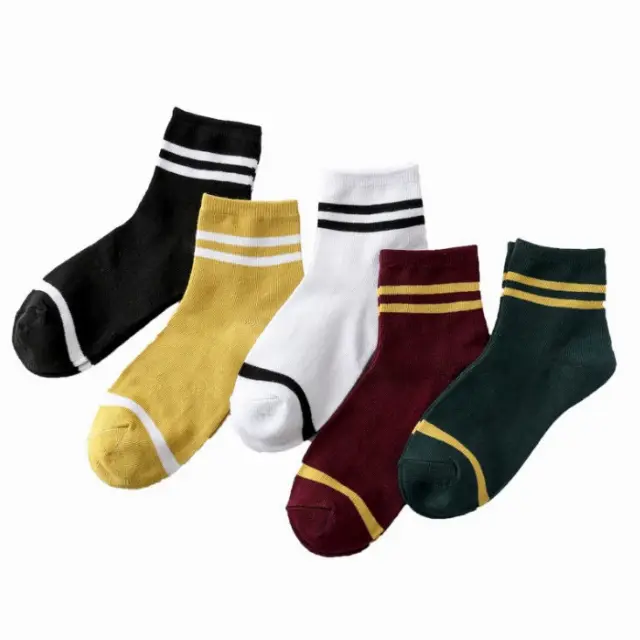 Kaos Kaki Panjang Pria Import Dengan Garis Ringan Dan Nyaman
