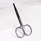 Gunting Cukur Kecil Bulu Hidung Mata Ujung Tumpul Stainless Steel — 2