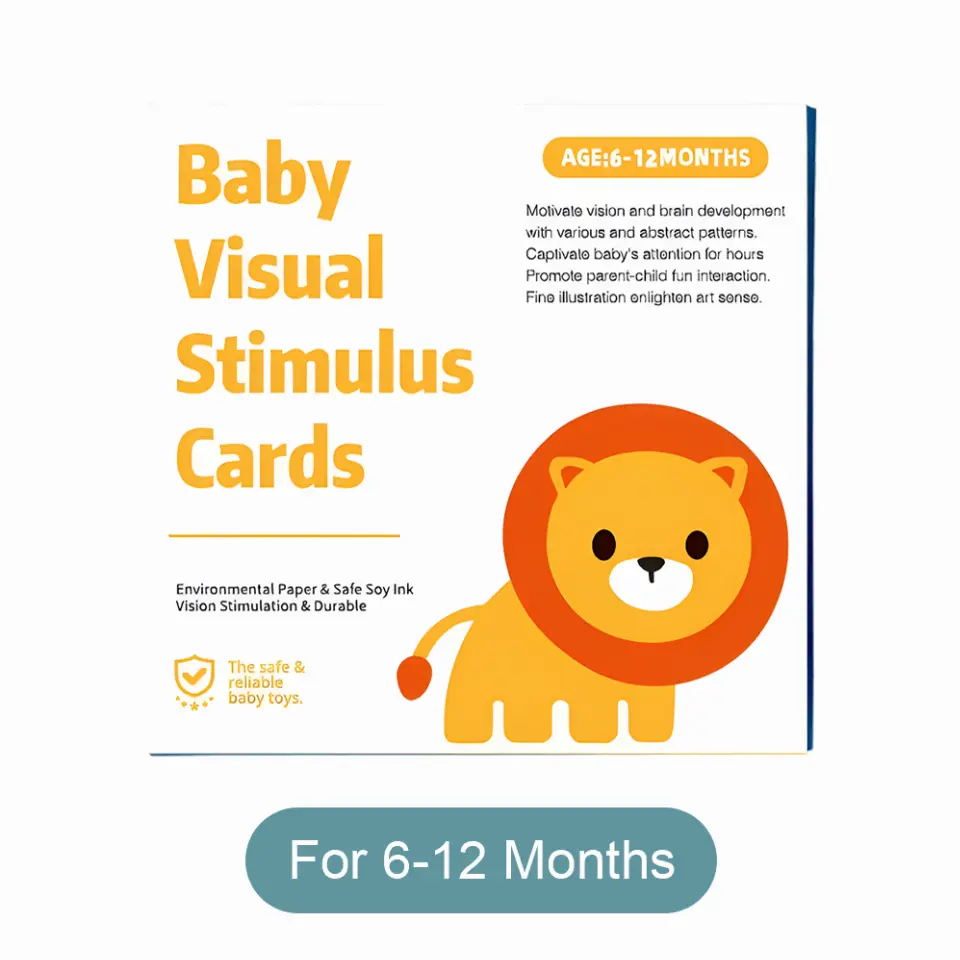 Kartu Pintar Stimulasi Edukasi Untuk Bayi Visual Cards