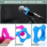 Ring Cincin Holder Karet Pelindung Pengaman Mic Anti Slip — 6
