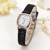 Jam Tangan Wanita dan Pria Couple Polos Casual Dial Segi Analog Quartz — 3