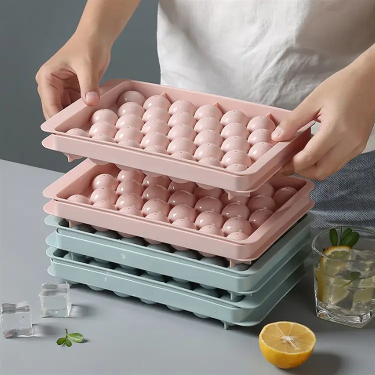 Cetakan Es Batu Bentuk Telur 33 Grid Food Grade Aman Untuk Makanan