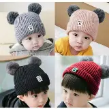Kupluk Rajut Bayi Premium POM02 Unisex Model Pompom — 10