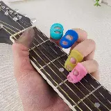 Pelindung Jari Alat Bantu Bermain Gitar untuk Pemula 5pcs — 6