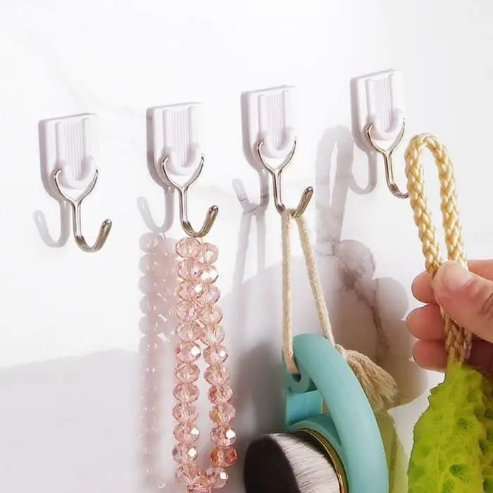 Gantungan Hook Magic Multifungsi 6 Pcs, Kuat dan Mudah Digunakan