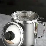 Saringan Penyaring Ampas Sisa Minyak Goreng Bekas Stainless 1.3 Liter — 3