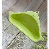 Rak Saring Segitiga Penyimpanan Sampah Kitchen Sink Wastafel — 1