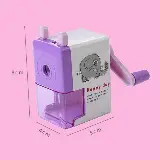 Rautan Pengserut Sharpener Pensil Putar Karakter Warna Warni — 10