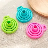 Corong Lipat Silikon Minyak Mini Kecil Portable Serbaguna Flexible — 2