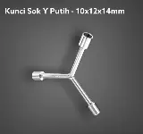 Kunci Sock Model Y Lengkap Dengan ukuran 8-14mm Alat Perkakas Universal — 7
