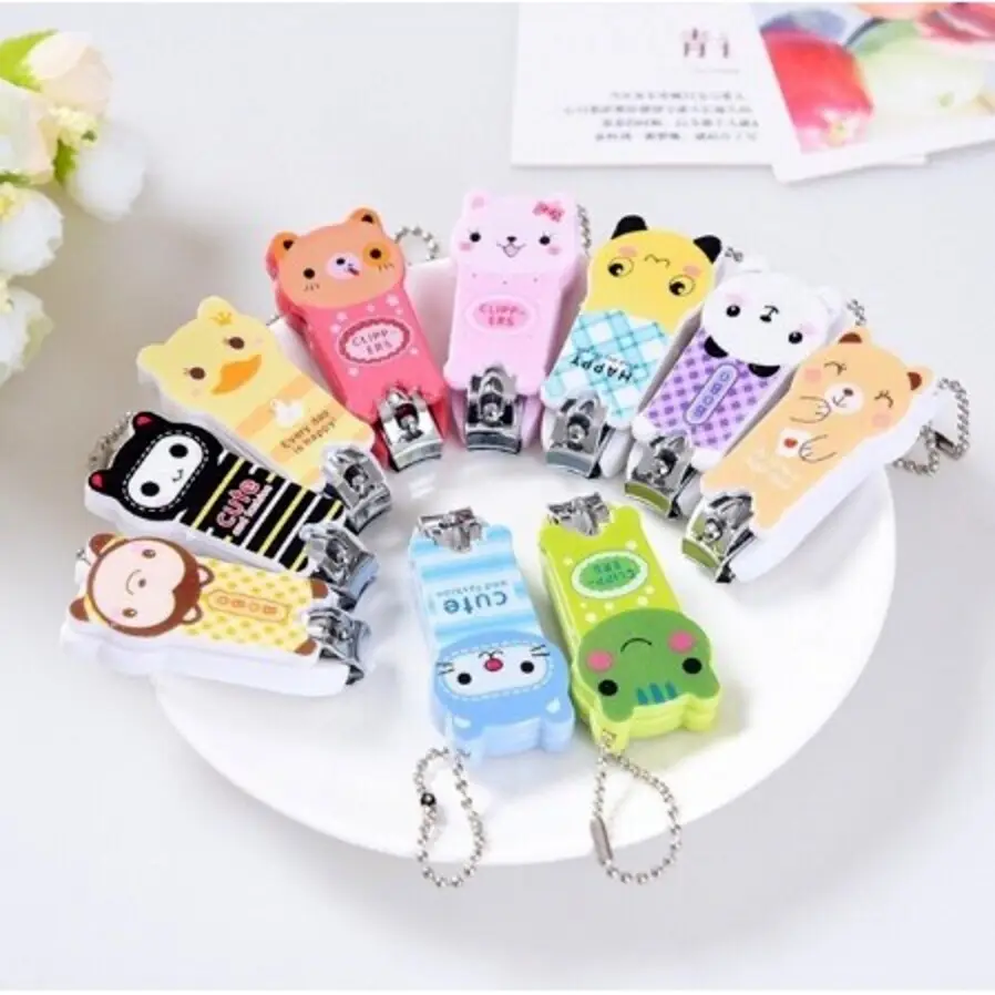 Gunting Kuku Karakter Lucu Korea Cartoon Nail Clipper Tangan Kaki