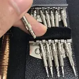 Obeng Hp 1 Set Handphone Lengkap Bintang 5 Segi Enam 25in1 — 3