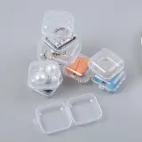 Kotak Tempat Perhiasan Bening Plastik Kecil Mini Box Serbaguna — 3