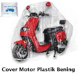 Cover Sarung Pelindung Sepeda Motor Plastik Bening Anti Air — 5