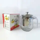 Teapot Teko Kaca Tahan Panas Dengan Saringan Teh Stainless 350ml — 4