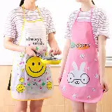 Celemek Apron Plastik Masak Anti Air Anti Minyak Karakter Lucu — 5