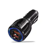 Casan HP Cepat pada Mobil Car Quick Charger Qualcomm QC 3.0 — 2