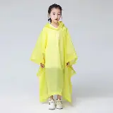 Jas Hujan Model Poncho Waterproof untuk Anak dengan Bahan EVA Tebal — 1