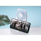 Kipas Angin Portable 2 IN 1 Cute Pocket Mini Fan USB 3 Kecepatan — 9