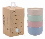 Set Mangkok Es Buah Sayur Soup Salad Wheat Straw Bpa Free Tahan Panas — 1