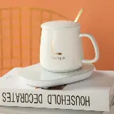 Pemanas Air Teh Kopi Portable Gelas Set Keramik Cangkir Mug Listrik — 7