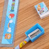 Alat Tulis Set Penghapus Rautan Pensil Karakter Lucu — 7