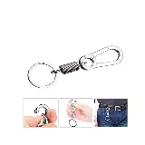 Karabiner Carabiner Gantungan Kunci Multifungsi Stainless Steel — 10