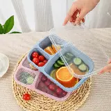 Tempat Makanan Kotak Bekal Plastik Lunch Box Bento Korea Microwavable — 7