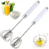 Kocokan Telur Hand Mixer Mini Manual Stainless Beater Better — 4