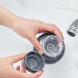 Sikat Sabut Kawat Dengan Tabung Dispenser Sabun Cuci Piring — 2
