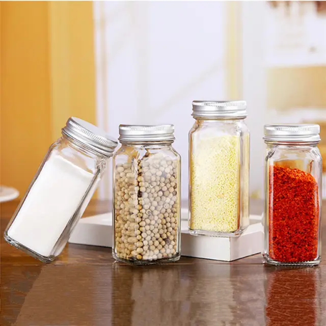 Botol Kaca Tabur Bumbu Garam Merica Lada Cabe Rempah (Spices Jar)