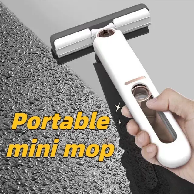 Alat Pel Mini Portable Mop Spons Busa Pembersih Ruangan