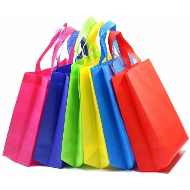 Tas Kantong Kain Jinjing Spunbond Handle Goodie Tote Bag polos