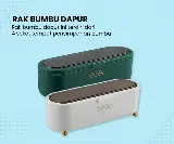 Rak Tempat Bumbu Dapur Serbaguna dengan Sendok Mini 4IN1 — 3