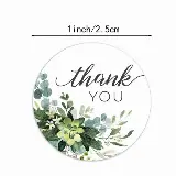 Sticker Thankyou Label Segel Order Packing Motif Karakter 1Roll — 5