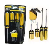Set Obeng Kunci L LBX Tools Screwdriver With Hex Key 9 in 1 — 3