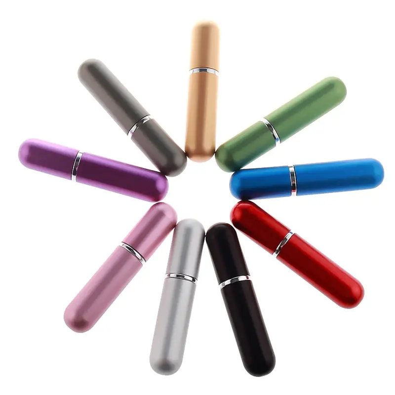 Botol Parfum Mini Kosong Refill Bottle Spray Unik Travel 5ML Isi Ulang